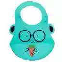 Papu Baby Set Baberos Suaves de Silicón Alimenticio Animales