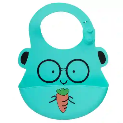 Papu Baby Set Baberos Suaves de Silicón Alimenticio Animales