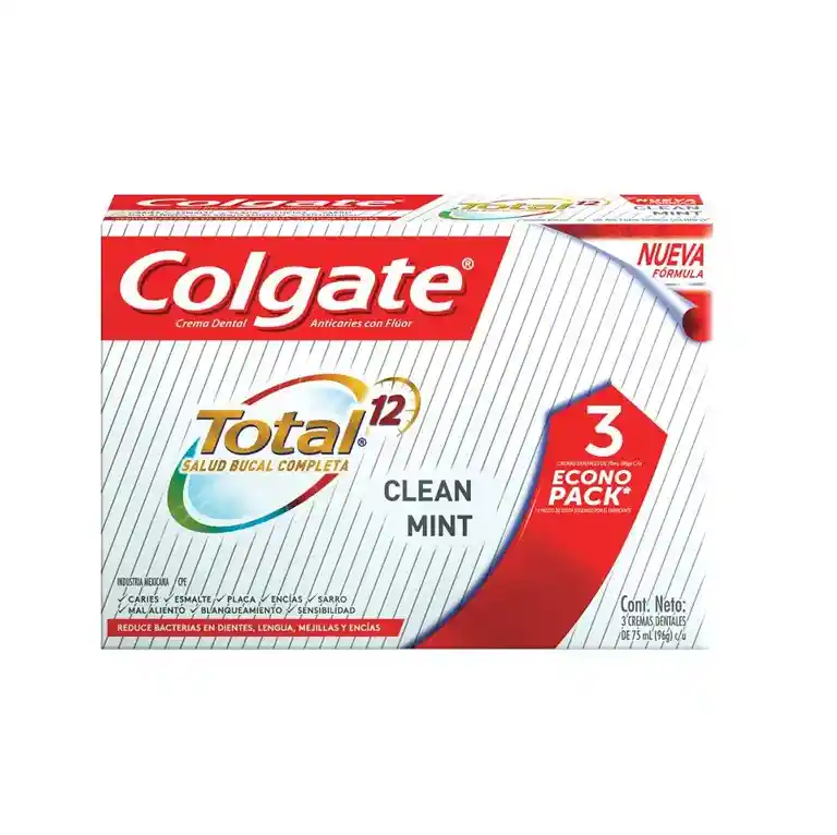 Colgate Crema dental Total 12 Pack