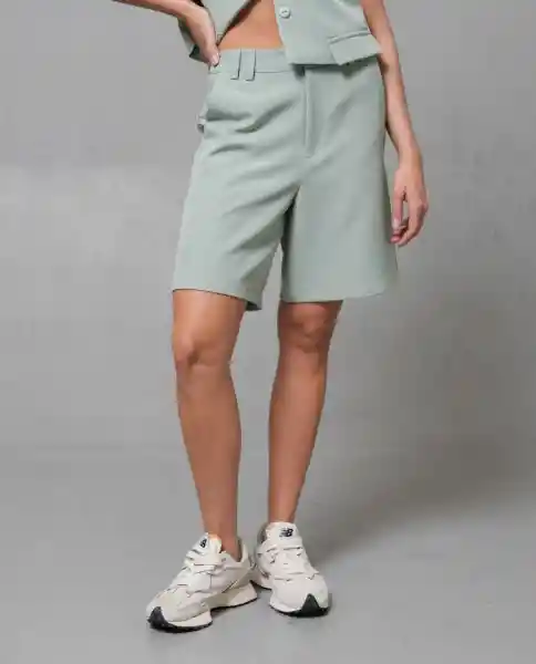 Short Mujer Verde 4 253G001_VER165907 Rifle