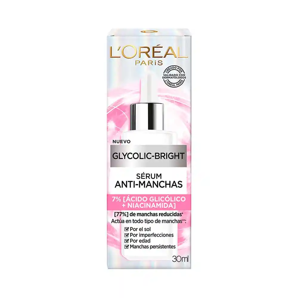 Serum Antimanchas Ácido Glicólico L'Oréal Paris 30ml