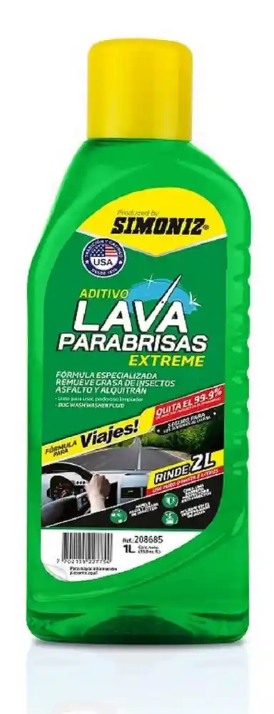 Lavaparabrisas Removedor Insectos Extreme Simoniz 208685