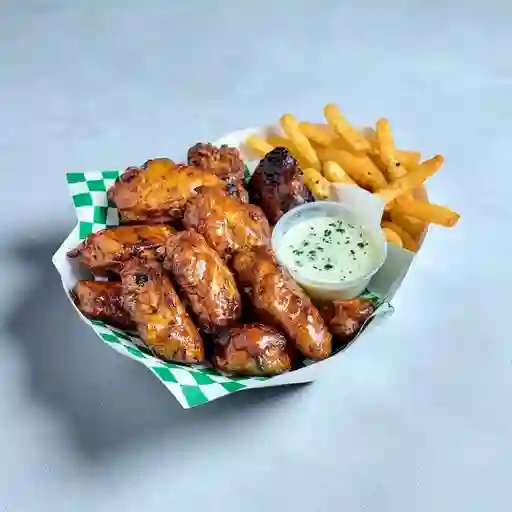Porción Alitas Bbq