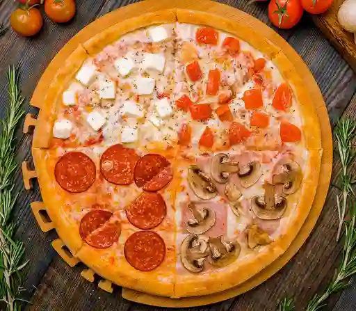 Pizza de Cuatro Estaciones