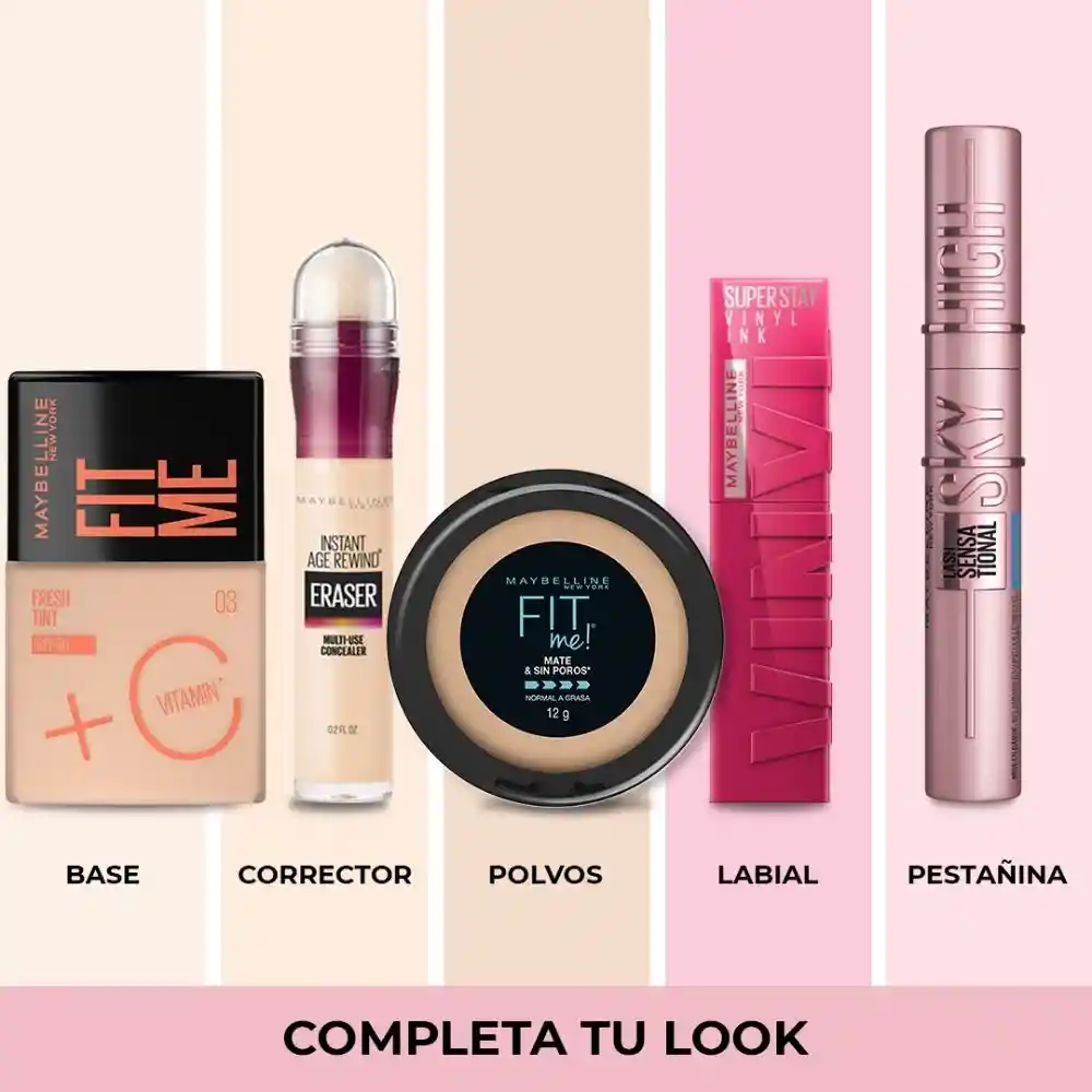 Base Líquida Maybelline Fit Me Fresh tint 3