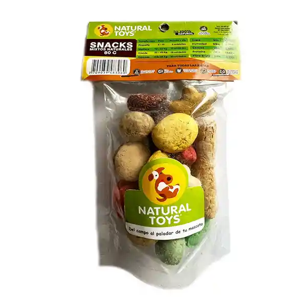 Natural Toys Snack Para Perro Mixto Naturales