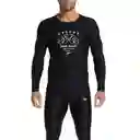 Camiseta Manga Larga Sunshine Coastal Explorer Hombre Negro-l