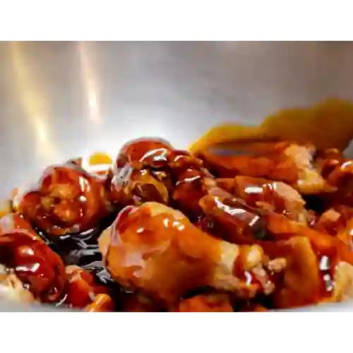 Alitas en Salsa Bbq