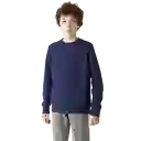 Domyos Saco Cuello Redondo Cálido Niño Azul Oscuro Talla 8-9 A