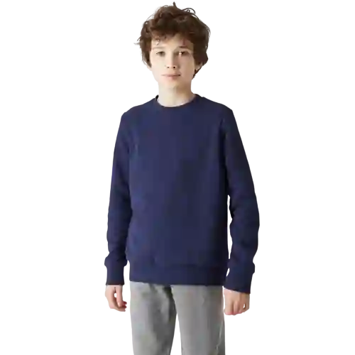 Domyos Saco Cuello Redondo Cálido Niño Azul Oscuro Talla 8-9 A