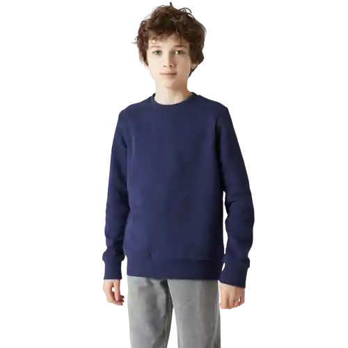 Domyos Saco Cuello Redondo Cálido Niño Azul Oscuro Talla 8-9 A