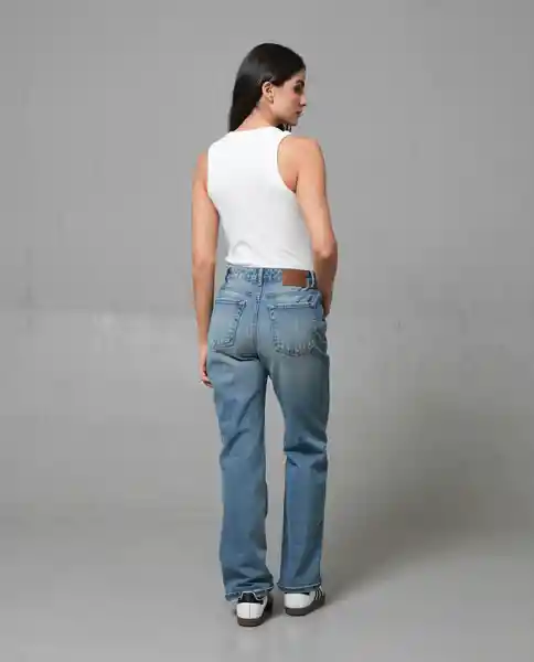 Jean Mujer Azul 8 233 G009_AZU144306 Rifle