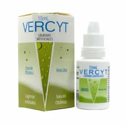 Vercyt Lágrimas Artificiales Gotas Oftálmicas