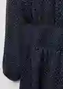 Vestido Chiffy Navy Talla 22 Teen Niñas Mango