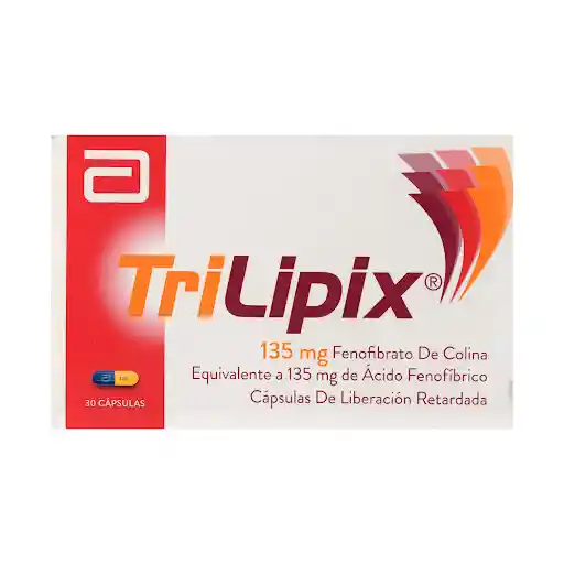 Trilipix Lafrancol Retard 135 Mg 30 Cap A Pae