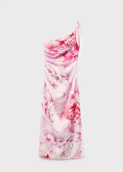 Vestido Mina Malva Talla M Mujer Mango