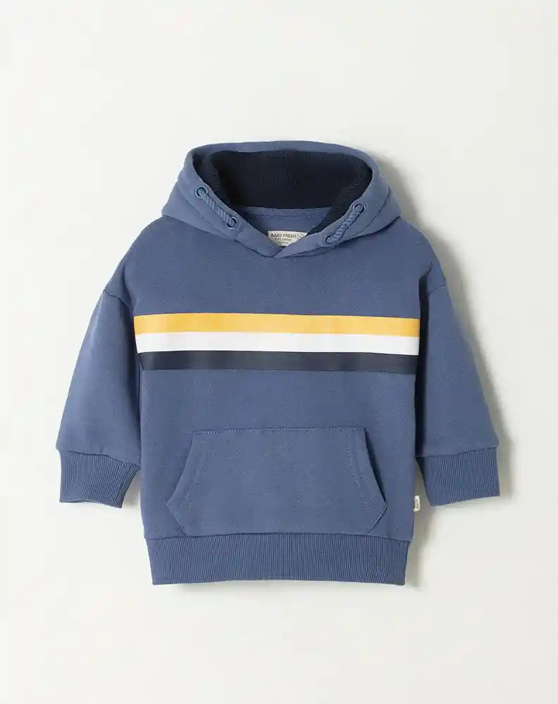 Buzo Con Capucha 4t-azul10092