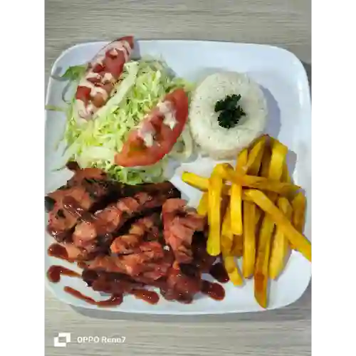 Costillas de Cerdo Ahumadas en Salsa Bbq