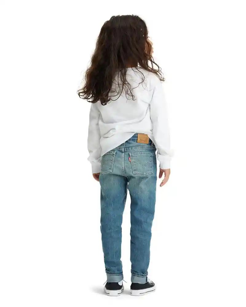 Pantalon Levis de Nina 8-azul Clar