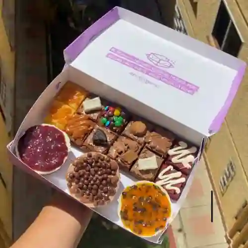 Combo 5- minibrownies + cheesebrownies