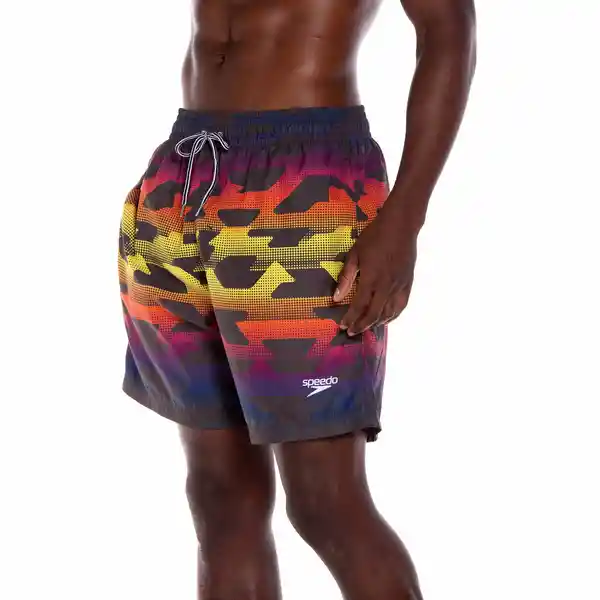 Speedo Short Para Agua Multicolor Talla S 18