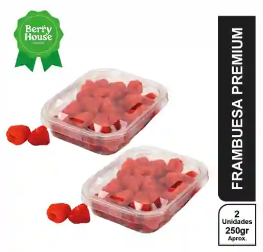 Combo Berry House Frambuesa 2 Und + Berry House Bolsa