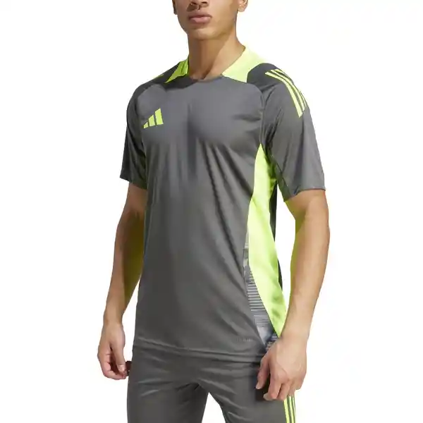 Adidas CamisetaTiro24 C Tr Jsy Para Hombre Gris Talla M