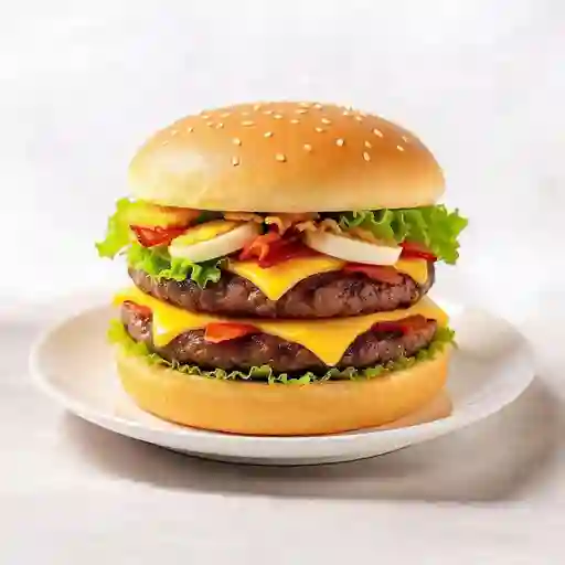 Hamburguesa especial hawaiana