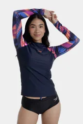 Camiseta Manga Larga Sunshine Razor Diva Mujer Talla L Speedo