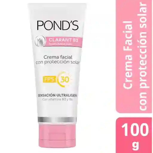 Ponds Crema Facial Clarant B3 con Protección Solar FPS 30