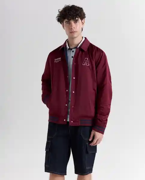 Chaqueta Hombre Rojo Talla M 829G003_ROJ191724 Americanino