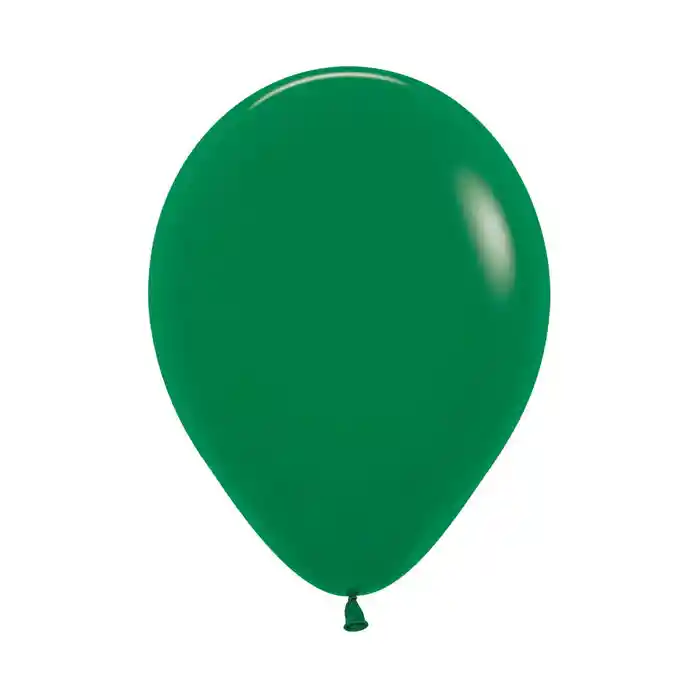 Bomba Globo Biodegradable De Latex Verde Selva R12