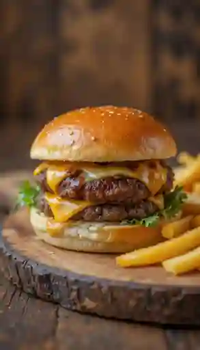 Hamburguesa roxy sencilla