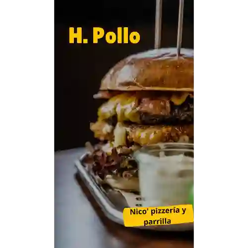 Hamburguesa de Pollo