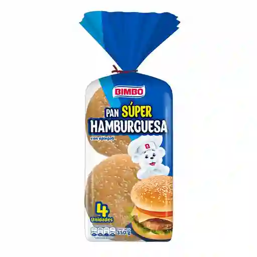 Bimbo Pan Súper Hamburguesa con Ajonjolí
