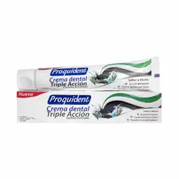 Proquident Crema Dental Triple Acción con Carbón