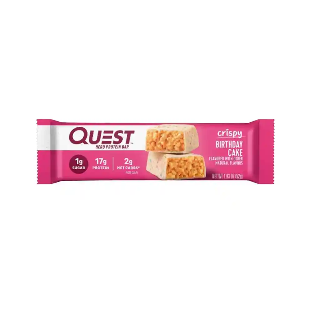 Quest Barra de Proteina Hero Torta de Cumpleaños Bolsa