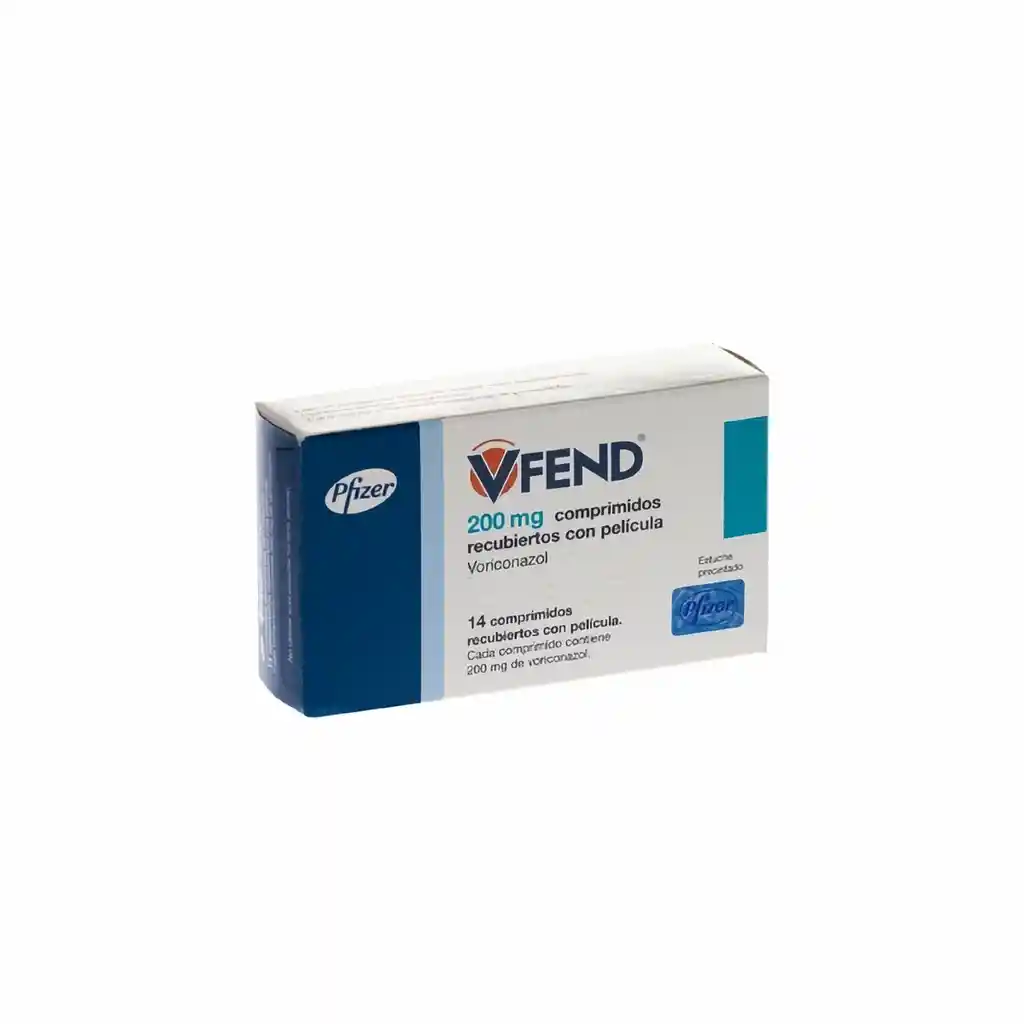 Vfend 200Mg Tab Caj X 14