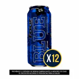 Pack X12 Latas Four Loko Blue 473 Ml