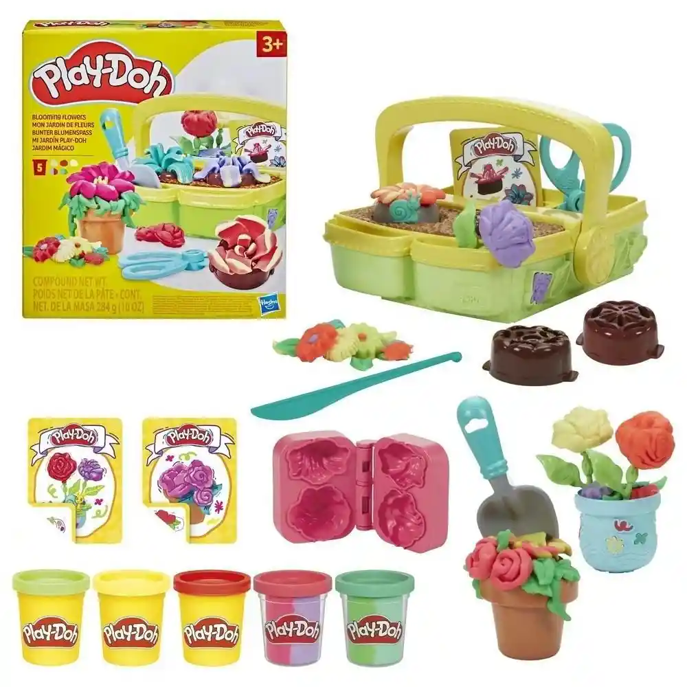 Plastilinas Set de Juego Mi Jardín Play Doh