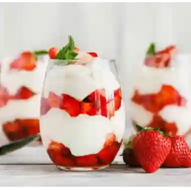 Fresas con Crema