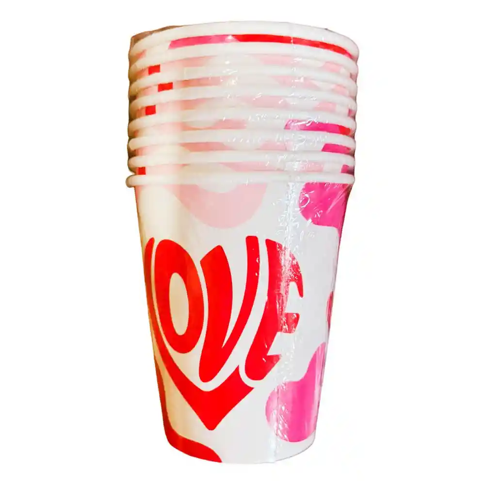 Vaso Carton Love Sempertex 7703340401782