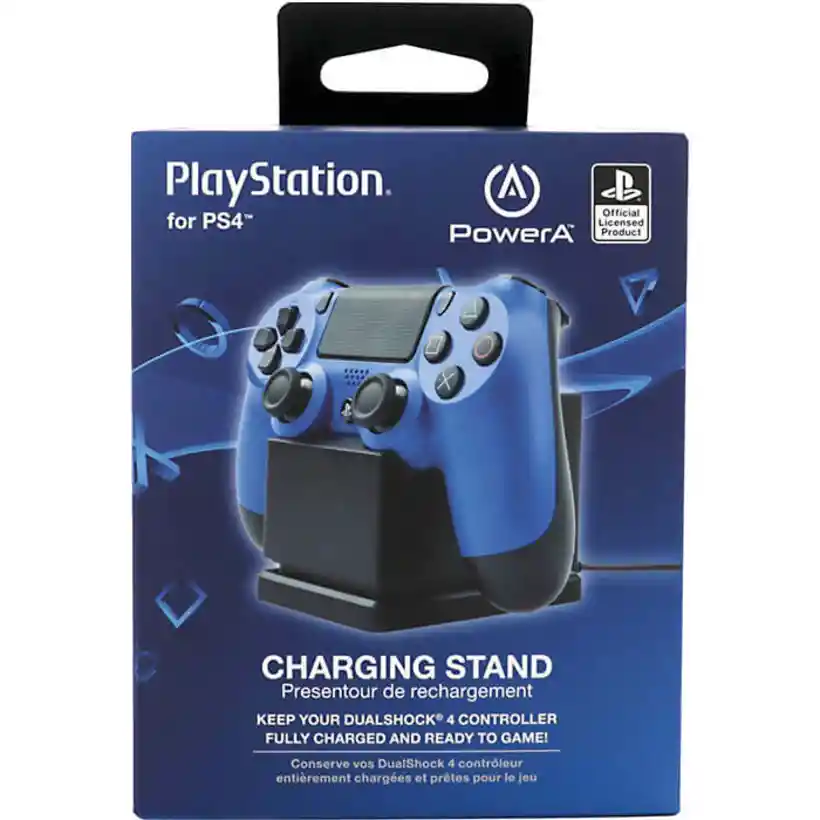 Playstation Cargador PowerA para PS4 Color Negro
