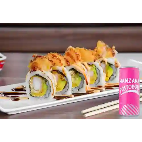 Sushi japónica roll + manzana 269ml lata