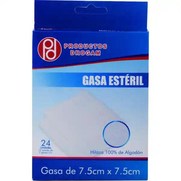 Drogam Productos Gasa Esteril 12 x 2 cm 24 Und