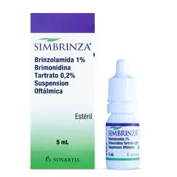 Simbrinza Suspensión Oftálmica Estéril (1 %/ 0.2 %)