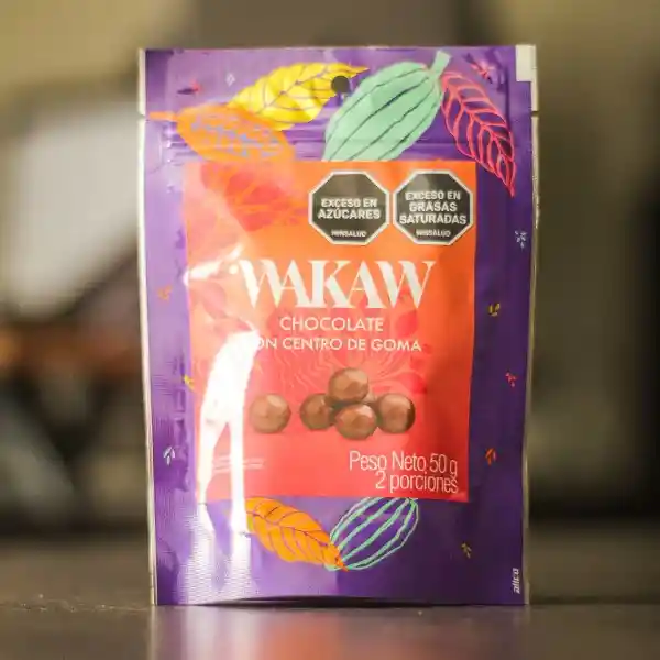 Wakaw Gomita Recubierta de Chocolate
