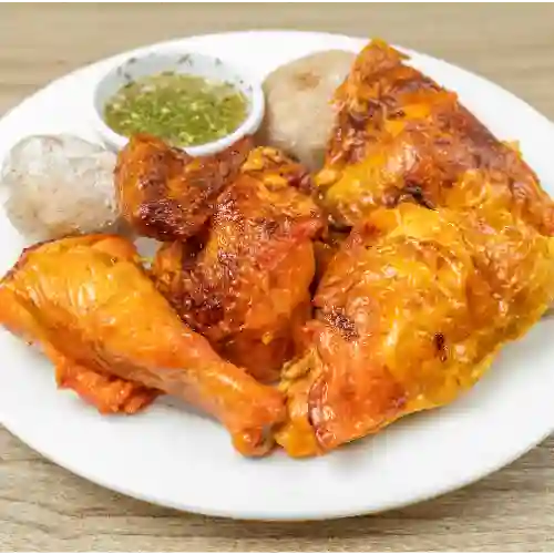 Medio Pollo Asado