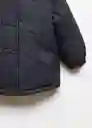 Abrigo Anorak George Navy Talla 67 Niños Mango