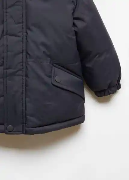 Abrigo Anorak George Navy Talla 67 Niños Mango